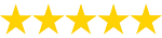 5 stars transparent small